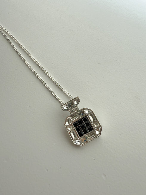 perfume brooch necklace